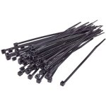Tru components tc - bt - 750 - 7. 6 - uvb serre - cble 750 mm 7. 6 mm noir stable aux intempries et ...