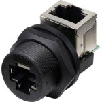 Tru components - tc - e13t - fr6 - prf - 90 prise rj45 sur prise femelle (90°), montage à l'arrière, ... Tru components - tc - e13t - fr6 - prf - 90 prise rj45 sur prise femelle (90°), montage à l'arrière, ...