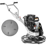Truelle a gaz vevor modele autoporte de 24 po avec plateau flottant, 6 cv pour une finition lisse du ...