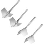 Truelles intrieures et d'angle de 6, 2 cm en acier inoxydable pour cloison sche - lntyq