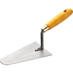 Truelle italienne eco manche bois ronde 16 cm l'outil parfait