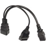 Trywise cordon d'alimentation iec320 c13 et c20, prise femelle, s�parateur en y, 12, 6 pouces