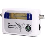 Trywise mini d�tecteur num�rique d'antenne de t�l�vision terrestre, d�tecteur de force du signal, r�cepteur ...