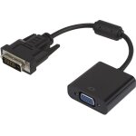 Trywise rf - 3301134 dvi / vga adaptateur [1x dvi m�le 24 + 1 p�les - 1x vga femelle] noir avec noyau ...