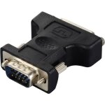 Trywise rf - 6667626 dvi / vga adaptateur [1x dvi femelle 24 + 5 p�les - 1x vga m�le] noir vissable y226923 ...