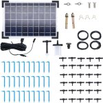 Trywise syst�me d'arrosage automatique solaire 10 modes de minuterie haute efficacit� syst�me d'irrigation ...