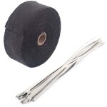 Trywise tuyau de descente de collecteur d'enveloppe thermique d'�chappement de performance de 10 m avec ...