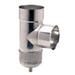 T de tubage querre inox + purge tolerie emaillerie nantaise 884080