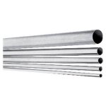 Tube 6 ml en acier au carbone zing� � l'ext�rieur dimensions : diam�tre 35