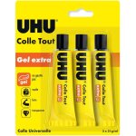 Tube colle tout gel extra 31 g / ml lot de 3 - uhu