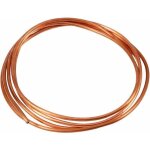 Tube en cuivre, bobine de tube en cuivre flexible de 2 m, 4 mm od x 3 mm id pour tuyauterie de r�frig�ration ...