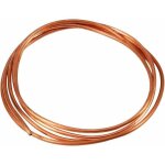 Tube en cuivre, bobine de tube en cuivre flexible de 2 m, 4 mm od x 3 mm id pour tuyauterie de r�frig�ration ...
