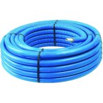 Tube multicouche �20 isol� bleu en couronne 50m - isolant 8mm