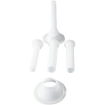 Tube de saucisse en plastique set d'entonnoirs � saucisses 3 pi�ces pour hachoir � viande manuel ou �lectrique ...