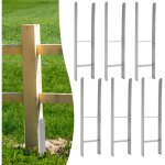 Swanew 8x ancres h support de poteau ancres de poteau chaussures de poteau carport poutre h ancres de ... Swanew 8x ancres h support de poteau ancres de poteau chaussures de poteau carport poutre h ancres de ...