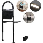 Tubiaz - swanew barrière de lit adulte, barre d'appui pour lit anti - chutes, poche amovible, charge ... Tubiaz - swanew barrière de lit adulte, barre d'appui pour lit anti - chutes, poche amovible, charge ...