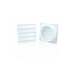 Fen�tre d'extraction avec sortie ronde - siber diam�tre : �120 mm