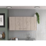 Tuhome concept - meuble mural pour cuisine napoles, 49. 02 cm al x 99. 82 cm an x 32. 00 cm p , blanc ... Tuhome concept - meuble mural pour cuisine napoles, 49. 02 cm al x 99. 82 cm an x 32. 00 cm p , blanc ...