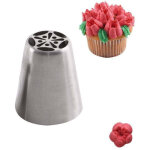 Tulle en acier inoxydable pour decorations en forme de tulipe