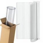 Tulup - protection table ou meuble, imperm�able, nappe cristal, rectangulaire nappe de table en pvc, ...