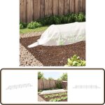 Tunnel en filet 1, 5x5 m fibre de verre et pp - tunnel de jardin - serre de jardin - abri pour plants ... Tunnel en filet 1, 5x5 m fibre de verre et pp - tunnel de jardin - serre de jardin - abri pour plants ...