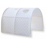 Dcoshop26 - tunnel pour lit enfant superpos tente accessoires gris avec toile 90x70x100cm ape06048 ...