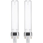 Tuserxln - 2pcs 9w g23 ampoules uv purificateur germicide ultraviolette deremplacement base aquarium ...