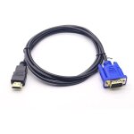 Tuserxln ? c�ble hdmi vers vga 1080p 1, 8 m ? adaptateur vid�o sans puce ? pour connexion lecteur � t�l�viseur ...