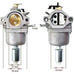 Carburateur de rechange pour tracteur de tondeuse briggs & stratton 17, 5 i / c ohv