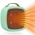 Tuserxln - chauffage soufflant portable, d'hiver mini radiateur soufflant �lectrique c�ramique adapt� ...