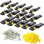 Tuserxln - connecteur tanche connecteur lectrique mle femelle awg connecteur lectrique tanche pour ...