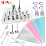 Tuserxln - douilles p�tisserie poche douilles silicone, diy kits pour d�coration de g�teaux, decoration ...