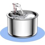 Tuserxln - fontaine � eau pour chat chien, distributeur eau pour chat ultra silencieux, fontaine � boire ...