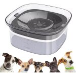 Tuserxln - gamelle anti claboussures chien, bol d'eau de flottabilit pour chien gamelle anti goutte ...