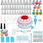 Tuserxln - kit de ptisserie plateau tournant de gteau ustensiles kits dcoration 310 pcs set, pour ...