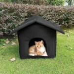 Tuserxln - maison d'ext�rieur pour chats r�sistante aux intemp�ries, maison d'int�rieur pour chiens, ...