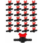 Tuserxln - pack 25] vanne de commutateur d'irrigation � goutte, interrupteur de vanne de tuyau 16mm, ...