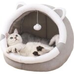 Tuserxln - panier chat avec coussin amovible lavable maison de chat tente pour chat animal lit doux pour ...