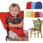 Tuserxln - réhausseur siège de table bébé enfant pliable - marque - rouge - polyester - voyage Tuserxln - réhausseur siège de table bébé enfant pliable - marque - rouge - polyester - voyage