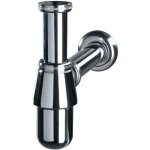 Tuserxln - siphon de lavabo en laiton r�glable �32 avec sortie murale wirquin 30724028, gris