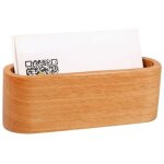 Tuserxln - support de cartes de visite en bois etui cartes de visite carte de visite support de carte ...