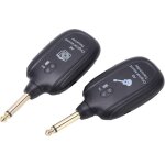 Systme audio pour guitare - sans fil - rcepteur metteur - noir noir