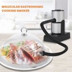 Tuserxln - yes kit de machine � fum�e portable infuseur de fum�e de bois de poche petit fumoir de cuisine ...