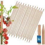 Tuteurs en bois kotarbau� pour tomates, l�gumes, jardin, tuteur pour arbustes, arbres, 100 cm, lot de ...