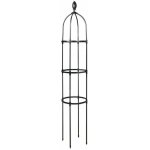 Tuteur de jardin 145 cm colonne rosiers support pour plantes grimpantes � 31. 7 cm ob�lisque de jardin ...