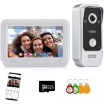 Tuya systme d'interphone vido avec cran tactile de 7', wifi 1080p pour entre vido, camra de porte, ...