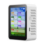 Tuya wifi compteur de qualit de l'air multifonctionnel domestique hcho tvoc monoxyde de carbone co2 ...