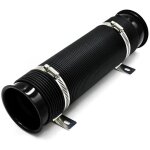 Tuyau d'admission d'air froid universel kit de tuyau d'admission d'air froid de voiture 76mm 3 pouces ...