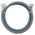 Tuyau d'arrive d'eau universel livr sans les joints 20 / 27 avec raccords droits (l250mm 3 / 4 f x ...