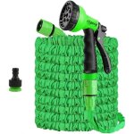Jamais utilis]tuyau d'arrosage extensible de 7. 5m / 15m / 30m / 37. 5m / 45m / 60m avec 8 mode pulvrisation ...